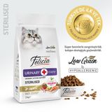 Felicia 2 kg Ürineri Somonlu Düşük Tahıllı Kısırlaştırılmış Kuru Kedi Maması