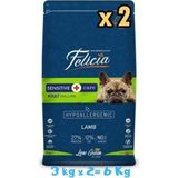 Felicia 3 kg Kuzu Tatlı Küçük ve Orta Irk Yetişkin Köpek Maması Hypoallergenic
