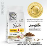 Felicia Düşük Tahıllı Tavuklu Kısırlaştırılmış Kedi Maması 2 Kg (2 Adet X 1 Kg Poşetli Açık Mama)