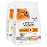 Felicia Hypoallergenic Düşük Tahıllı Somonlu Küçük Irk Yetişkin Köpek Maması 6 Kg ( 3 Kg x 2 ) + Temizlik Mendili