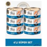 Felicia Insight Fillet Somonlu Fileto Yetişkin Kedi Konserve Maması Seti 6x85 gr - 6X85GR