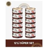 Felicia Insight Pate Biftekli & Tavuklu Kıyılmış Yetişkin Kedi Konserve Maması Seti 12x85 gr - 12X85GR