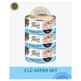 Felicia Insight Pate Ton Balıklı & Tavuklu Kıyılmış Yetişkin Kedi Konserve Maması Seti 3x85 gr - 3X85GR