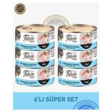 Felicia Insight Pate Ton Balıklı & Tavuklu Kıyılmış Yetişkin Kedi Konserve Maması Seti 6x85 gr - 6X85GR