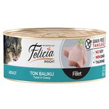 Felicia Insight Ton Balıklı Fileto Tahılsız 85 gr Kedi Konservesi