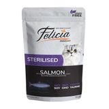 Felicia Jöle İçinde Somonlu Taurinli Tahılsız 12x85 gr Kısırlaştırılmış Kedi Konservesi