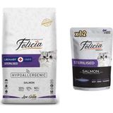 Felicia Kedi Maması 12 kg Somonlu Premium Tat Kısırlaştırılmış Mama Segmenti