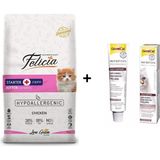Felicia Kitten Tavuklu 12 kg Yavru Kedi Maması + Gimcat 20 gr Soft Extra Malt