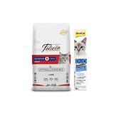 Felicia Kuzulu Yetişkin Kedi Maması 2 Kg + Gimcat Duo Paste Tuna Balıklı Multi Vitamin 50Gr