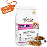 Felicia Low Grain Hypo-Allergenic Tavuklu Hamsili 4 kg Yavru Kedi Kuru Maması