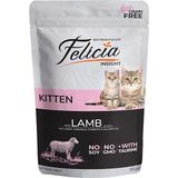 Felicia Pouch Kitten Kuzu Etli Yavru Tahılsız 85 gr Kedi Yaş Maması