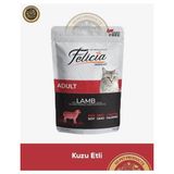 Felicia Pouch Yetişkin Kuzu Etli Yaş Kedi Maması 85GR