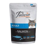 Felicia Somonlu Kısırlaştırılmış Tahılsız Pouch Yetişkinler İçin 6x85 gr Kedi Maması