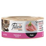 Felicia Tahılsız Kıyılmış Tavuklu Yavru Kedi Konservesi