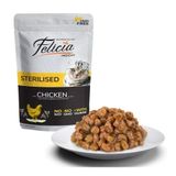 Felicia Tahılsız Sterilised Tavuklu Pouch 85 gr Yaş Kedi Maması