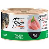 Felicia Tahılsız Tavuk Filetolu Yaş Kedi Maması 85 Gr