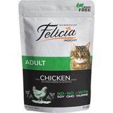 Felicia Tahılsız Tavuklu Yetişkin Pouch Kedi Maması 85 gr Islak Mama Lezzeti