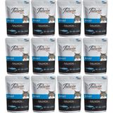 Felicia Tahılsız Yetişkin Somonlu Pouch Yaş 12x85 gr Kedi Maması