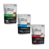 Felicia Tahılsız Yetişkinler İçin Yaş 3x85 gr Kedi Maması