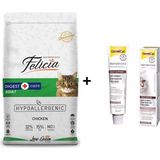 Felicia Tavuklu 2 kg Yetişkin Kedi Maması + Gimcat Soft Extra 20 gr Malt