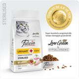 Felicia Tavuklu Kolajenli Hypoallergenic Kısır Kedi Maması 2 kg