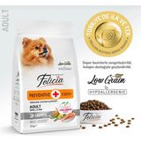 Felicia Yetişkin Köpek Maması Somonlu Mini ve Küçük Boy ( 1 - 10 kg aralığında) Irklara Uygun Formda 3 kg