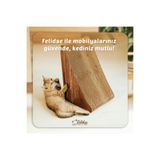 Felidae Oluklu Mukavva, Kedi Tırmalama Kanepesi – Dikey Tırmalama / Small (24X43X24CM) - CS7 DW