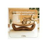 Felidae Oluklu Mukavva, Kedi Tırmalama Kanepesi – Yatay Tırmalama / Medium (59X20X24CM) - CS8 DW
