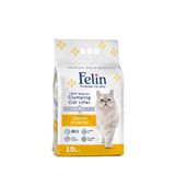 FELİN Limon Kokulu Topaklanan Ince Taneli Kedi Kumu 10 Lt