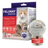 FELIWAY MultiCat Sakinleştirici Feromon Difüzör, 30 Günlük Başlangıç Kiti (48 mL)