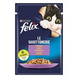 Felix 26x80 gr Kuzu Etli Kedi Yaş Mama