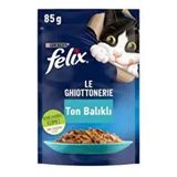 Felix 85 Gr Balıklı Kedi Poşet Mama