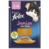 Felix 85 gr Junior Tavuklu Pouch Yavru Kedi Konserve Maması