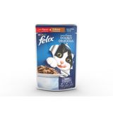 Felix 85 gr Sığır Etli ve Tavuklu Yaş Kedi Maması
