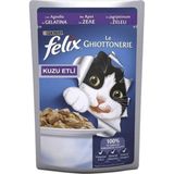 Felix 85 grx6 Adet Kuzu Etli Yaş Kedi Maması