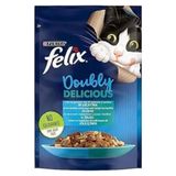 Felix Çifte Lezzet Somon Alabalıklı 12x85 gr Yaş Kedi Maması