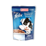 Felix Çifte Lezzet Somon Sardalyalı 20x100 gr Kedi Yaş Maması
