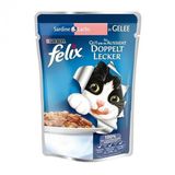 Felix Çifte Lezzet Somon ve Alabalıklı 85 gr Yaş Kedi Maması