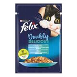 Felix Çifte Lezzet Somonlu ve Sardalyalı Yetişkin 85x6 gr Kedi Konservesi