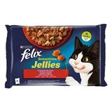 Felix Jellies Karışık 4x85 gr Kedi Maması