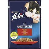 Felix Jöle Içinde Sığır Etli Yetişkin Kedi Konservesi 85 gr - Sığır Eti