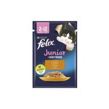 Felix Junior Tavuklu Yavrular İçin Yaş 4x85 gr Kedi Maması