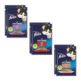 Felix Karışık 85 gr x 6 Adet Yetişkin Kedi Yaş Mama