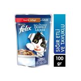 Felix Kedi Maması Sığır Etli Ve Tavuklu Çifte Lezzet