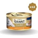 Felix Kedi Yaş Mama Gourment Gold Kıyılmış Hindili 85 gr - (12 Adet)