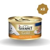 Felix Kedi Yaş Mama Gourment Gold Kıyılmış Hindili 85 gr - (2 Adet)