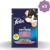 Felix Kedi Yaş Mama Kuzu Etli 85 Gr - (3 Adet)
