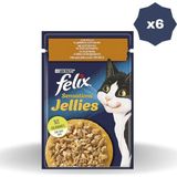 Felix Kedi Yaş Mama Tavuklu Ve Havuçlu 85 Gr - (6 Adet)