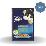 Felix Kedi Yaş Mama Tonlu 85 Gr - (6 Adet)