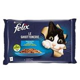 Felix Multipack 4x85 gr Jöle İçinde Sığır Etli ve Tavuklu Yetişkin Kedi Konservesi